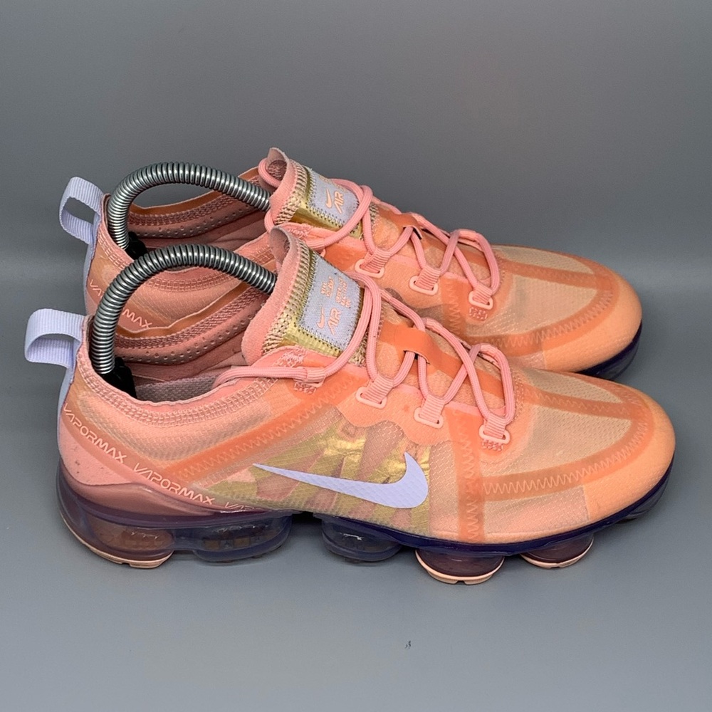 Nike Air Vapormax 2019 Coral Amethyst Running Shoes AR6632 603‎ Women’s Sz 8